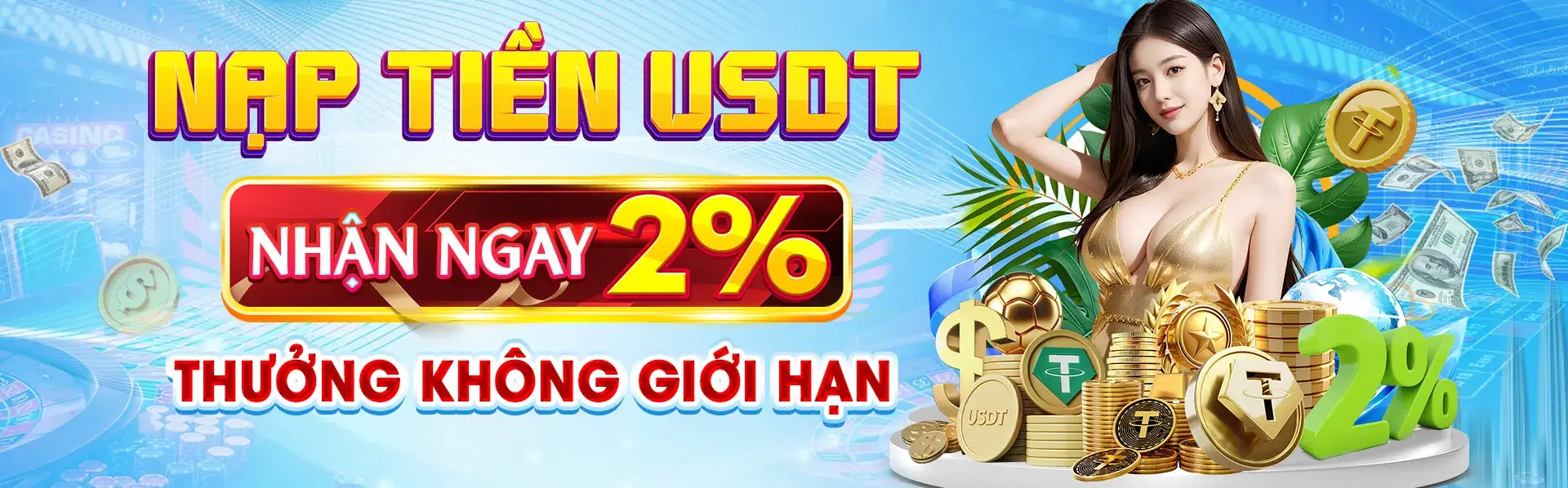 Nhà cái 123123yy khuyến mãi nạp USDT tặng 2%